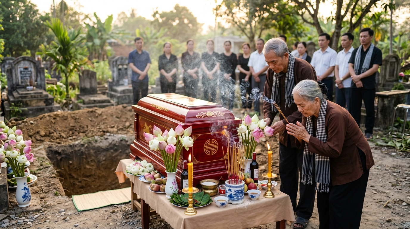 Hình ảnh minh họa bài viết Quy Trình Cải Táng Sang Cát Chuẩn Tập Quán & Những Điều Cấm Kỵ Gia Chủ Cần Biết 2026 - Datnghiatrang.vn
