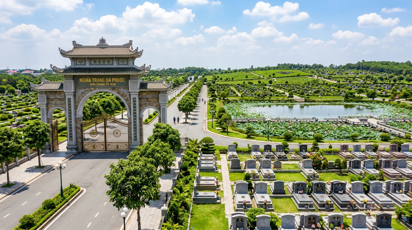Hình ảnh minh họa bài viết Di Dời Nghĩa Trang Bình Hưng Hòa: Hướng Dẫn Thủ Tục Bốc Mộ, Nhận Tiền Đền Bù & Chọn Đất Nghĩa Trang Vệ Tinh 2026 - Datnghiatrang.vn