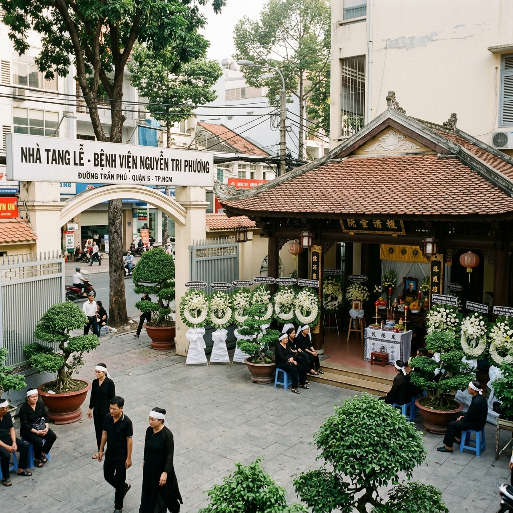Hình ảnh minh họa bài viết Nhà Tang Lễ Bệnh Viện Nguyễn Tri Phương - Địa Chỉ, SĐT Ban Quản Lý & Chi Phí - Datnghiatrang.vn