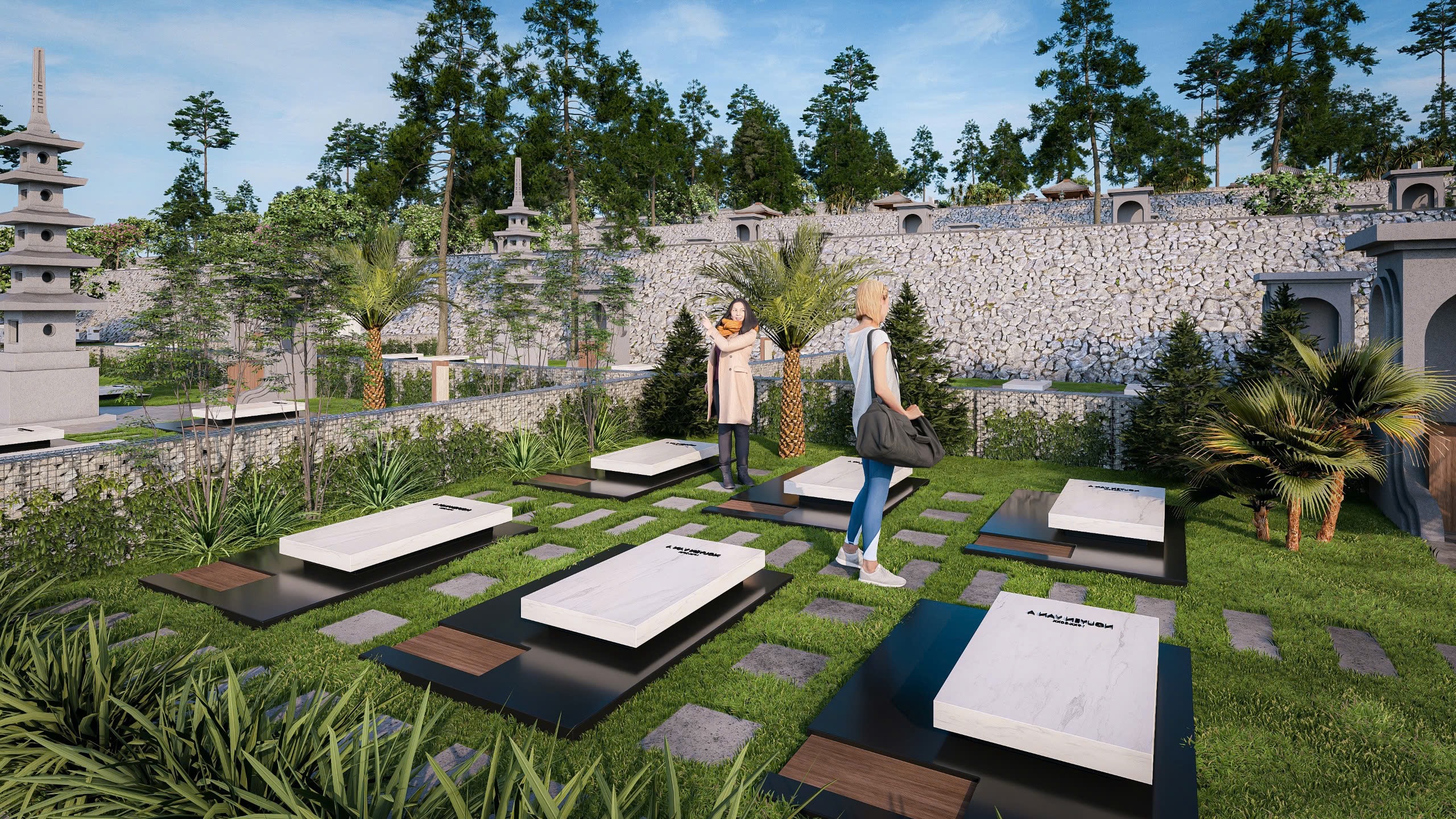 Hình ảnh thực tế 4 - Dự án Hoa Viên Nghĩa Trang Sala Garden