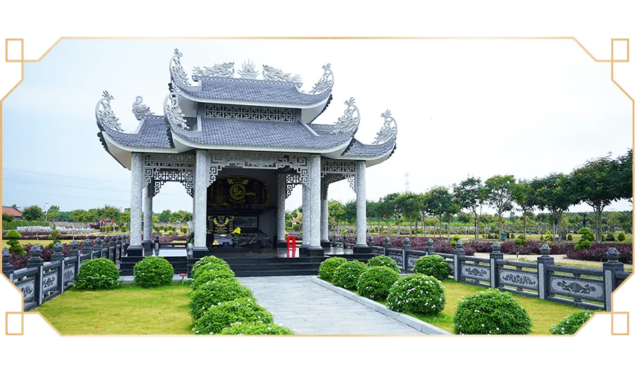 Hình ảnh 3D phối cảnh công viên nghĩa trang Hoa Viên Nghĩa Trang Bình An tại Đồng Nai