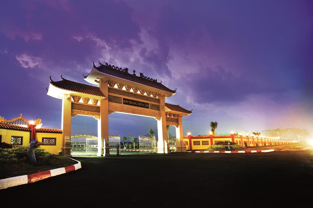 Hình ảnh 3D phối cảnh công viên nghĩa trang Hoa Viên Nghĩa Trang Sơn Trang Tiên Cảnh tại Tây Ninh